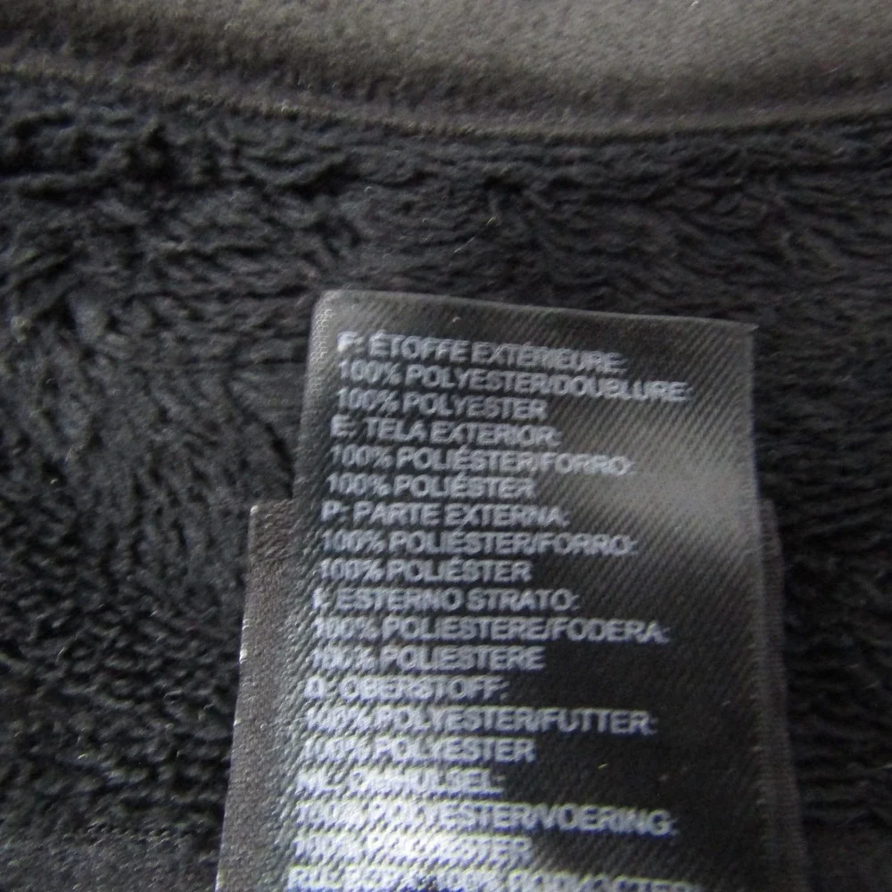 North Face Jacket Mens Medium Gray Softshell Full Zip Outdoor‎ Fleece Lined FA14